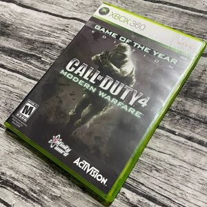 XBOX 360 Call Of Duty 4 Modern Warfare Video Game Great Condition